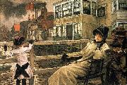 James Tissot Waiting for the Ferry china oil painting artist